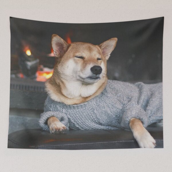 Item preview, Dog in a sweater designed and sold by RocoesWetsuit.