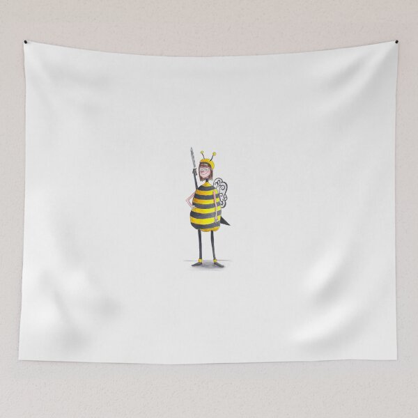 Item preview, Miss Iona As A Killer Bee designed and sold by Aude Lising |  The French Fury.