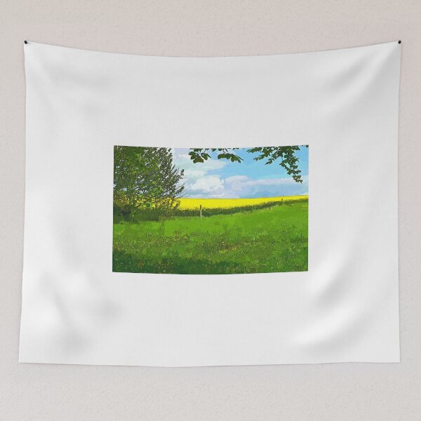 Item preview, Green field country landscape designed and sold by Ron Zmiri.