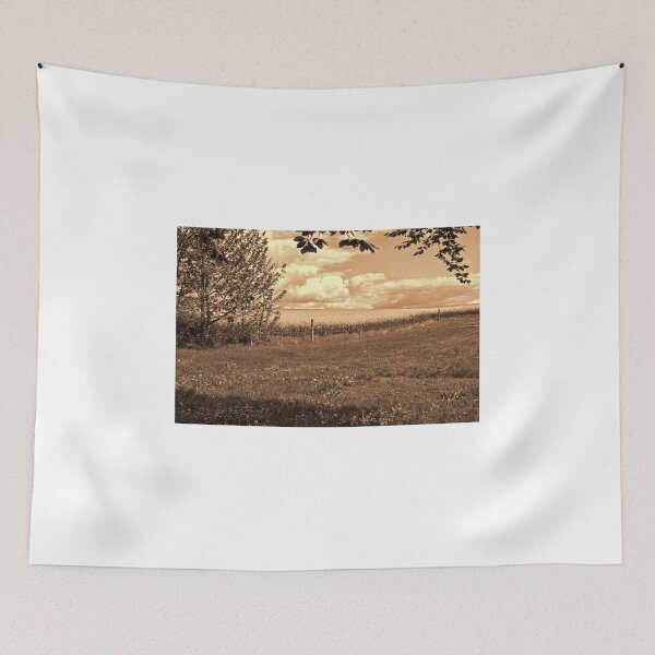 Item preview, Blooming yellow rape field summer landscape designed and sold by Ron Zmiri.