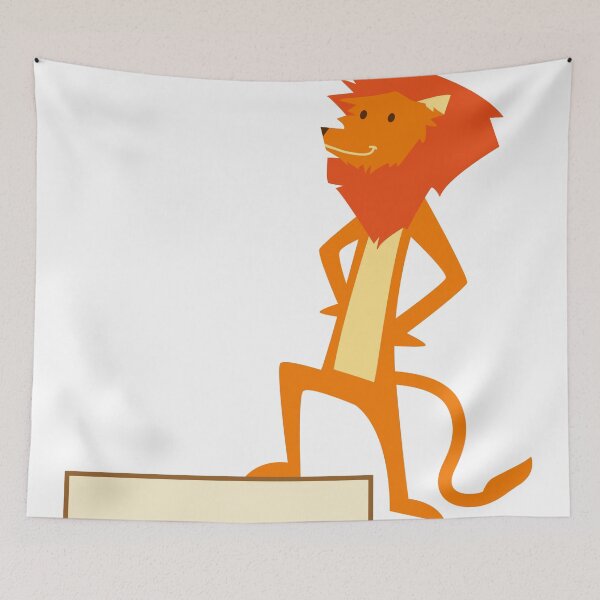 Item preview, Funny cartoon lion designed and sold by Cute Art Design.