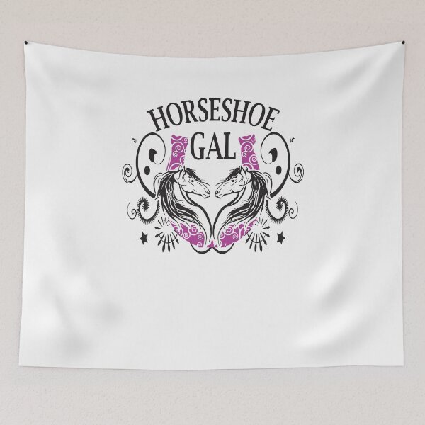 Item preview, HORSESHOE GAL, LOMPOC HORSESHOE PITCHING designed and sold by ABSTRACT.