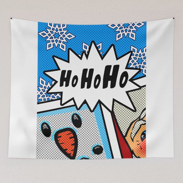 Item preview, Pop Art Ho Ho Ho designed and sold by SquareDog.