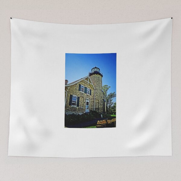 Item preview, White River Lightouse Station, Whitehall, Michigan designed and sold by Kathy Russell.