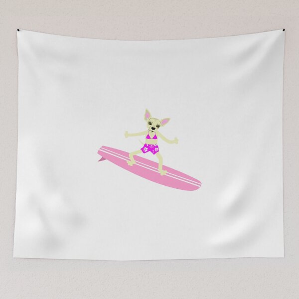 Item preview, Chihuahua Surfer Girl designed and sold by pounddesigns.