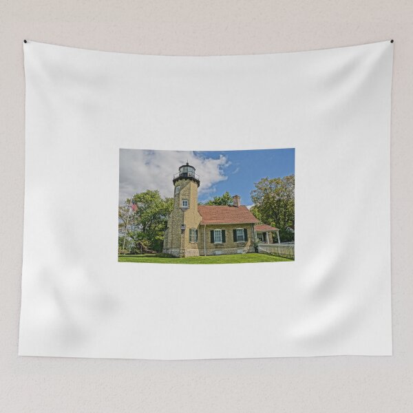 Item preview, White River Lightouse Station, Whitehall, Michigan designed and sold by Kathy Russell.