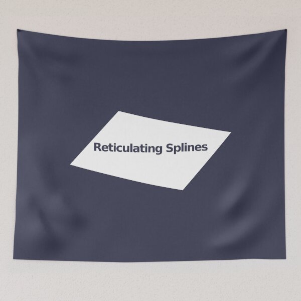 Item preview, Reticulating Splines designed and sold by Sophie Kirschner.