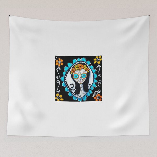 Item preview, Day of the Dead Cameo designed and sold by allisonwthomas.