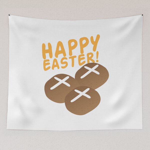 Item preview, Hot cross buns HAPPY EASTER designed and sold by jazzydevil.
