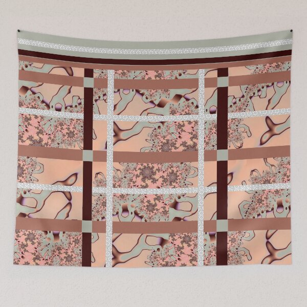 Aperçu de l'œuvre PINK and BEIGE KING DOUVET créée et vendue par ackelly4.