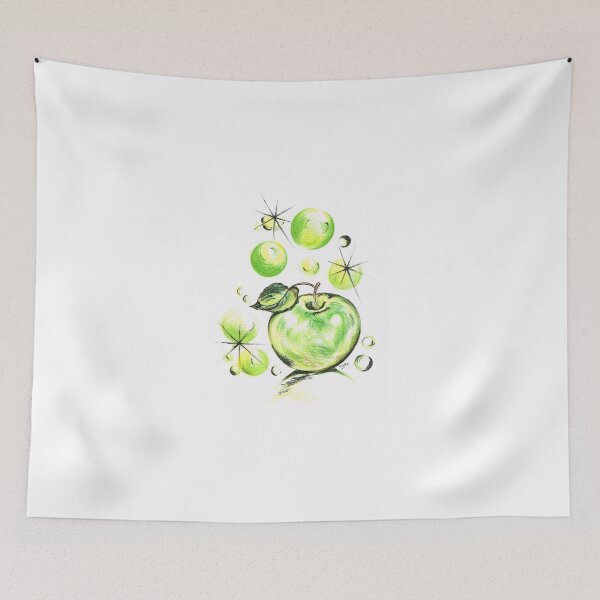 Item preview, Apple with Soapy Bubbles designed and sold by white1970.
