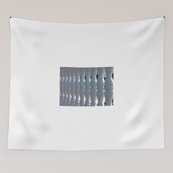 Item preview, Decorative white stone fence  designed and sold by Ron Zmiri.