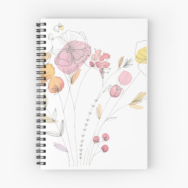 Item preview, Watercolor flowers designed and sold by TinyEarsDesign.