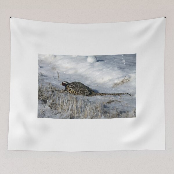 Item preview, Rooster Pheasant in the snow designed and sold by AgapeMn.