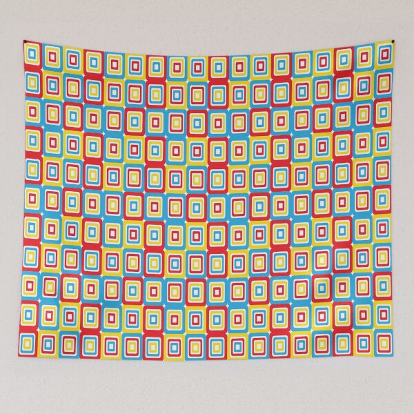 Item preview, Primary Retro Pattern designed and sold by ArtfulDoodler.