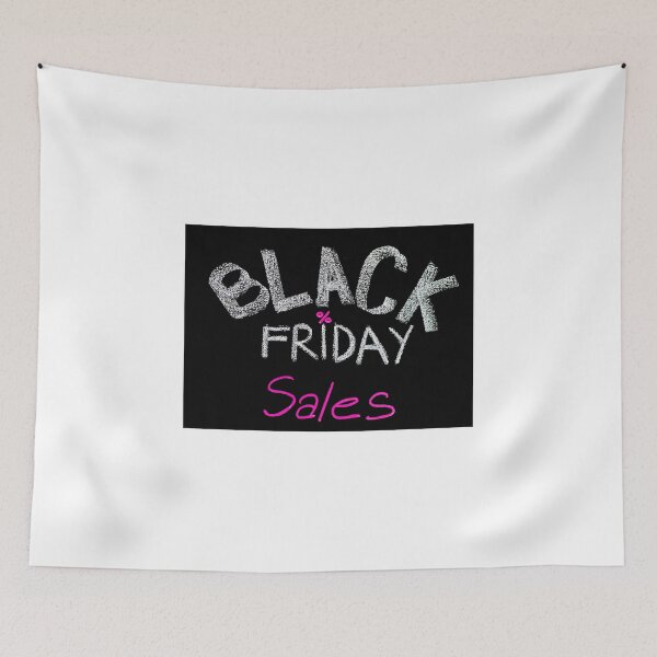 Item preview, Black Friday sales advertisement handwritten with chalk designed and sold by Stanciuc.