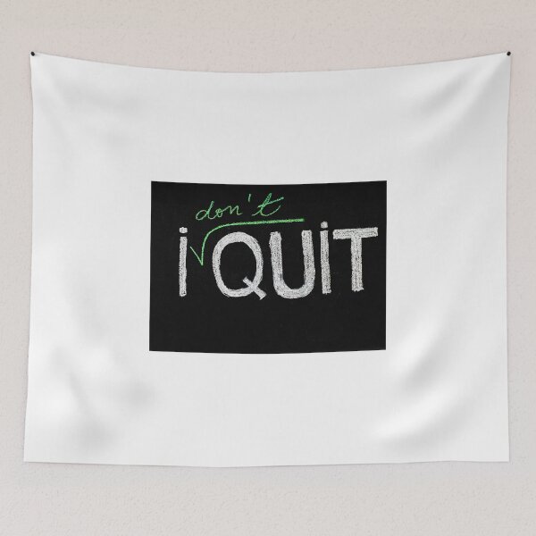 Item preview, I don't quit message designed and sold by Stanciuc.