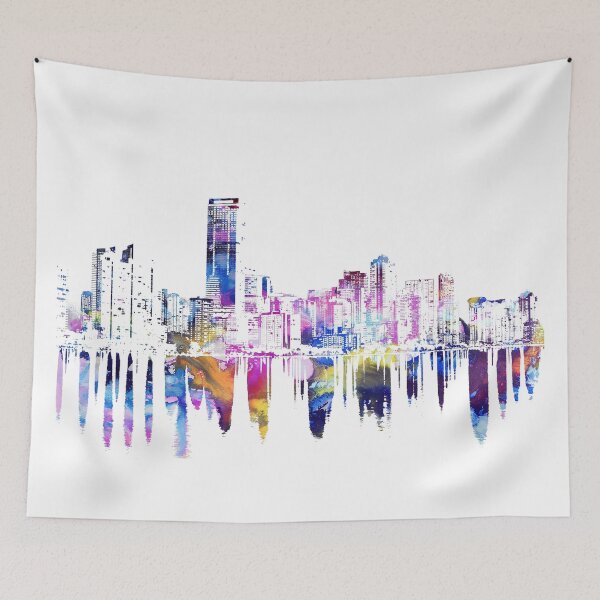 Item preview, Miami Skyline designed and sold by BritishYank.