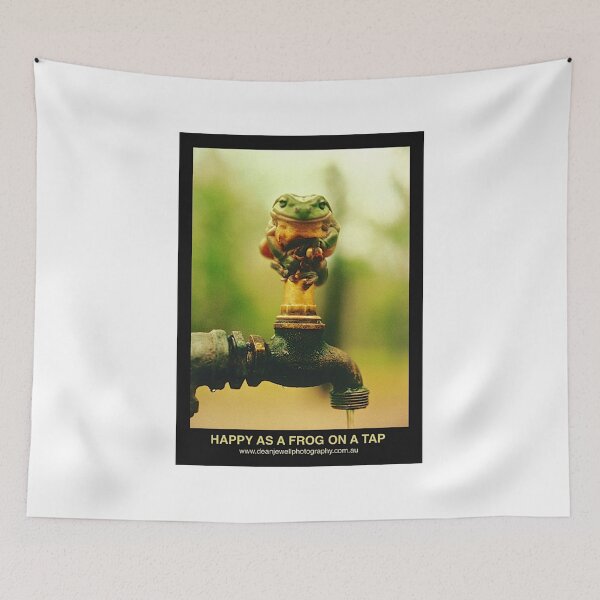 Item preview, Happy As A Frog On A Tap designed and sold by Dean Jewell.