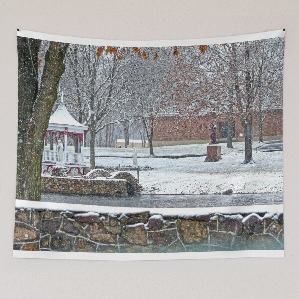 Item preview,  Duck Pond in the Snow designed and sold by Frankie Cat Photography.