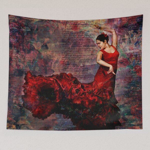 Item preview, Drama -  Spanish Dancer, Flamenco, Spain, Mexico Wall decor designed and sold by FiestaArt.
