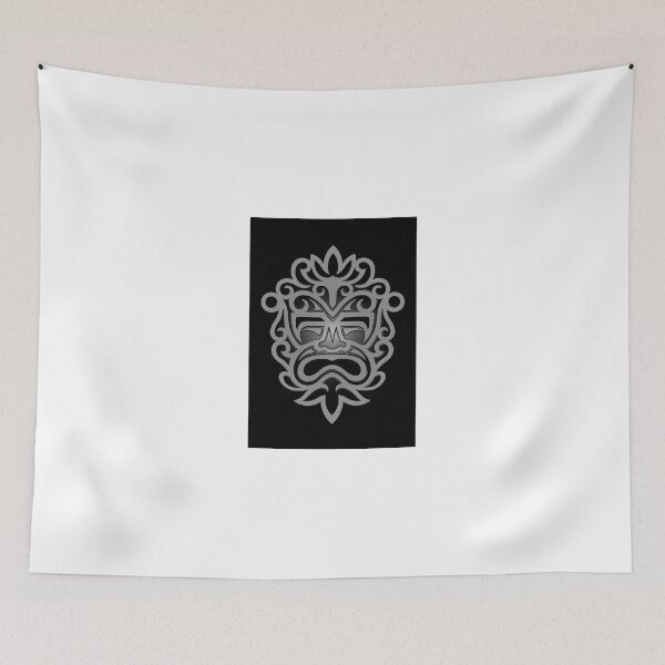 Item preview, Stylish Gray and Black Mayan Mask designed and sold by JeffBartels.