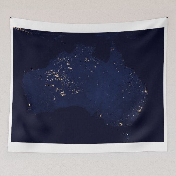 Item preview, Austrailia At Night - As Seen From Space designed and sold by Very Peculiar.