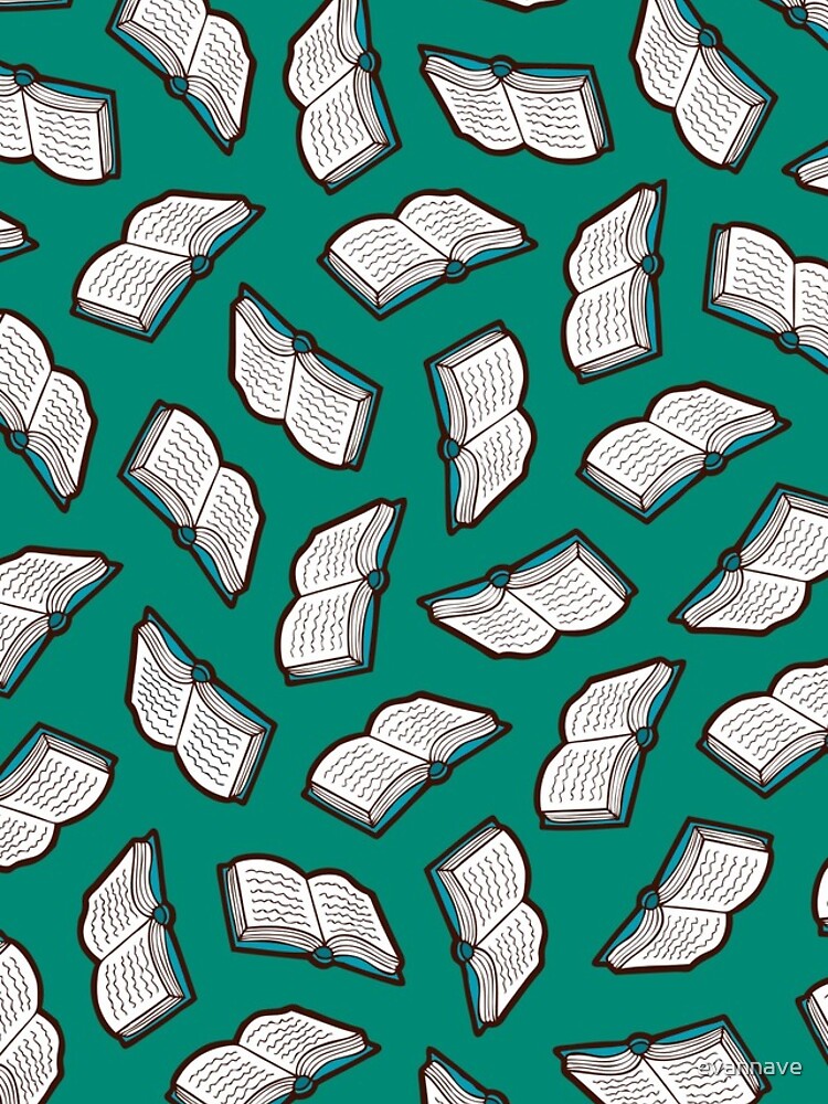 Bookish Reading Pattern in Jade by evannave