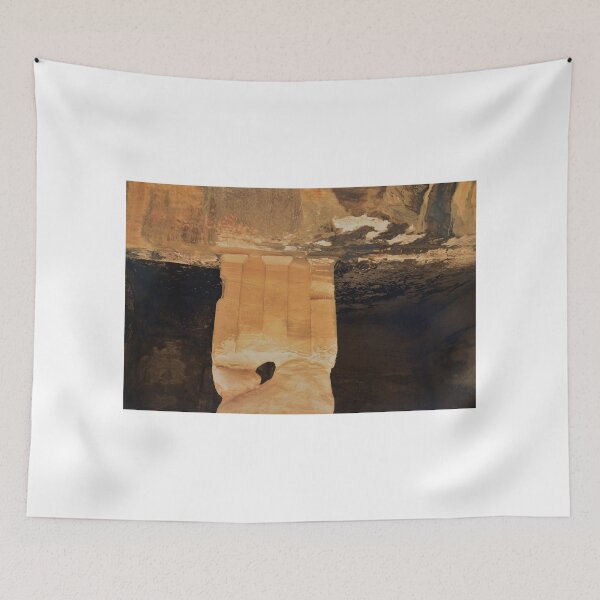 Item preview, Rock Carving At Little Petra designed and sold by Malcolm Snook.