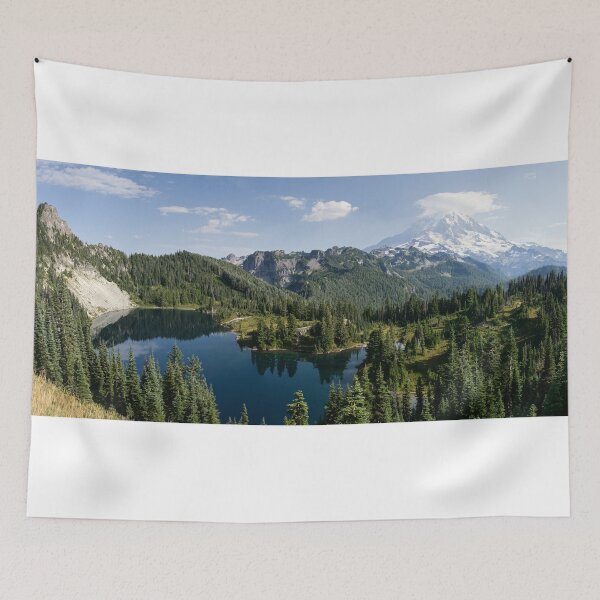 Aperçu de l'œuvre Lac Eunice - Mt. Rainier N. P. créée et vendue par Mark Heller.