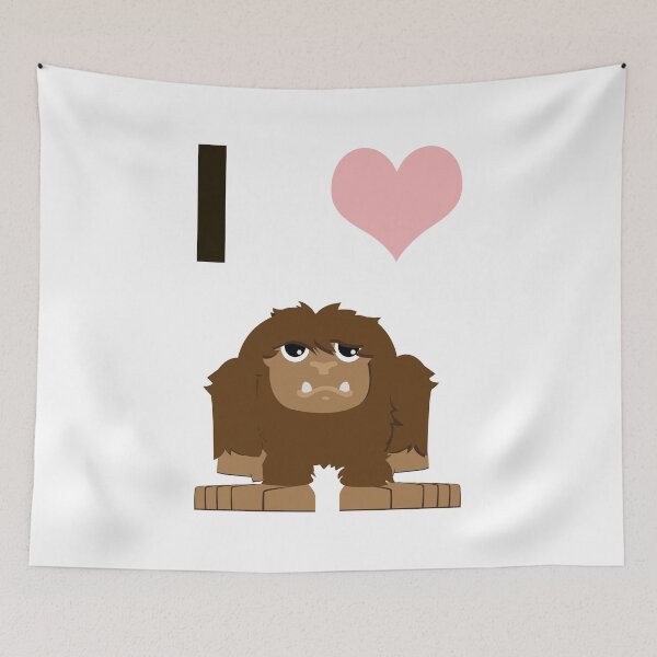 Item preview, I heart Bigfoot designed and sold by Hedgie Designs.