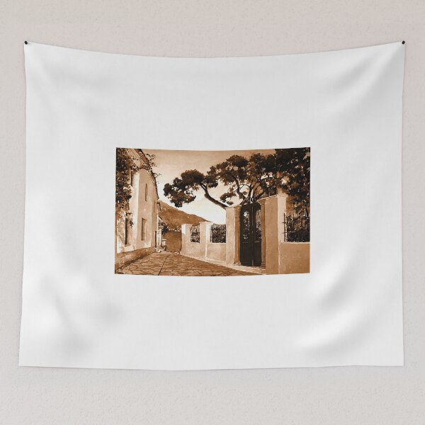 Item preview, A quiet street designed and sold by painting-greece.