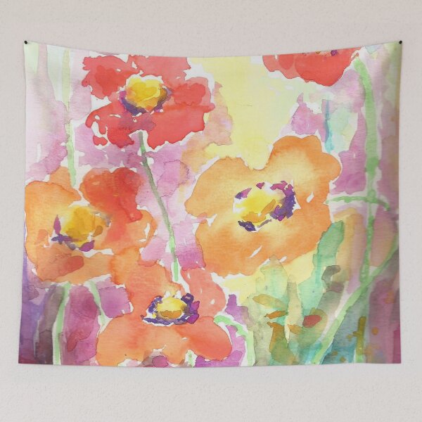 Item preview, Flower Garden by Hannah Tiffin designed and sold by HannahTiffinArt.