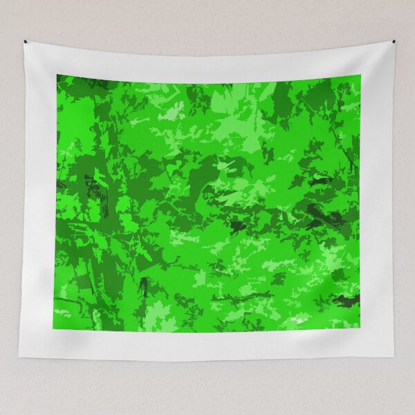 Item preview, Neon Green Camo Zombie Camouflage Abstract Design designed and sold by adriturner.