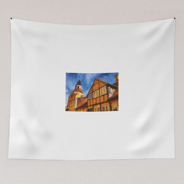 Item preview, Bell tower in Faaborg Funen Denmark designed and sold by Ron Zmiri.