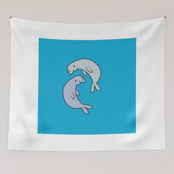 Item preview, two dugongs on the waves designed and sold by jazzydevil.
