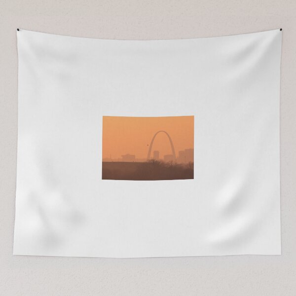 Item preview, Arch and the Cahokia Mounds at sunset designed and sold by WayneSheridan.