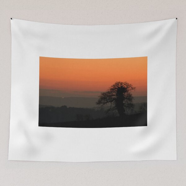 Item preview, Winter tree shilouetted against a sunset designed and sold by Pete Hemington.