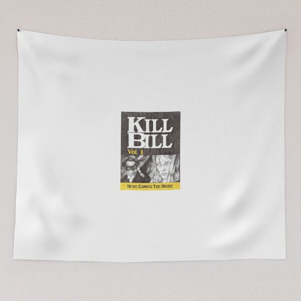 Item preview, KILL BILL hand drawn movie poster in pencil designed and sold by theexiledelite.
