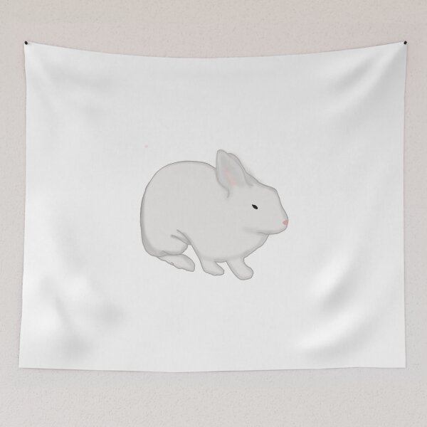 Item preview, Cute Gray Rabbit designed and sold by BeachBumFamily.