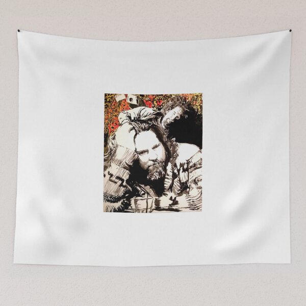 Item preview, The Dude and his rug designed and sold by creationxart.