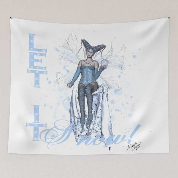 Item preview, Let It Snow Fae designed and sold by MichelleIacona.