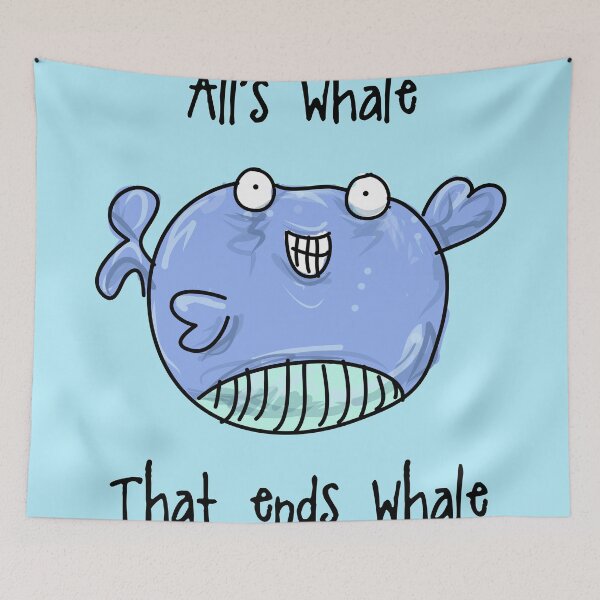 Item preview, Whale Bad Joke! designed and sold by Alfons Freire.