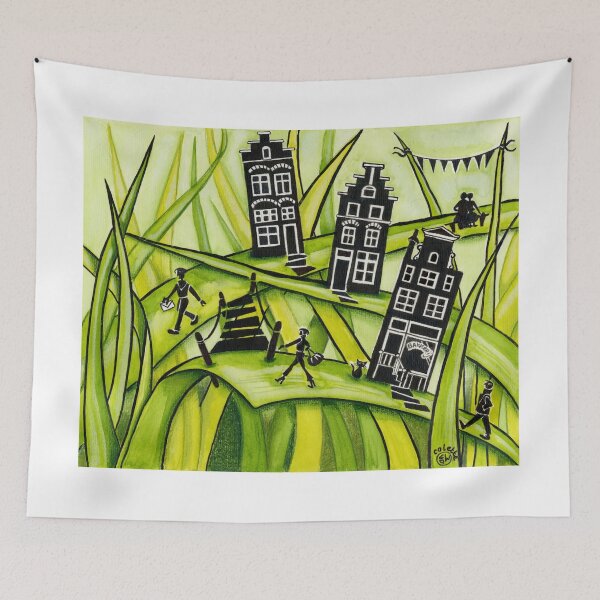 Item preview, THE GREEN GRASS OF HOME #2 designed and sold by Colette van der Wal.