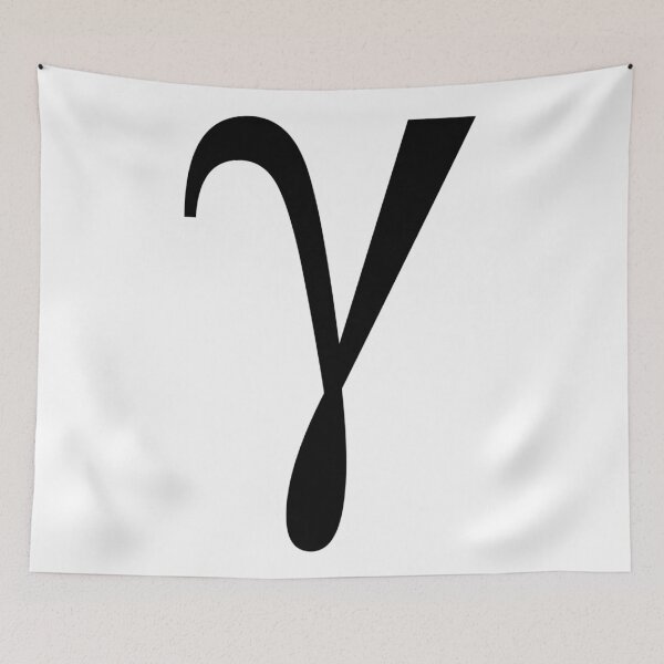 Item preview, Gamma. Greek alphabet. designed and sold by 2monthsoff.
