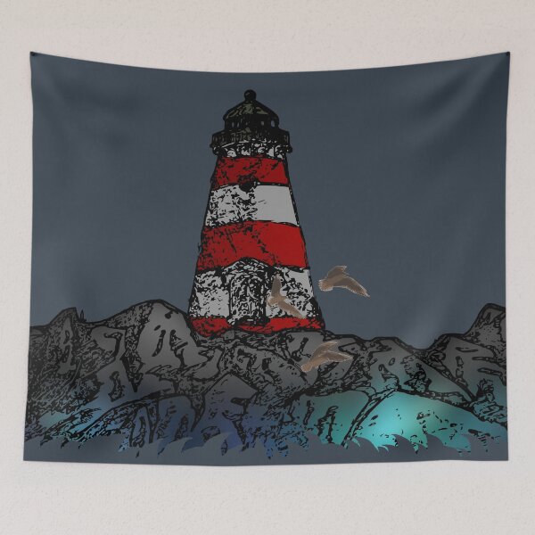 Item preview, lighthouse in the middle of nowhere designed and sold by ZoldPardon.
