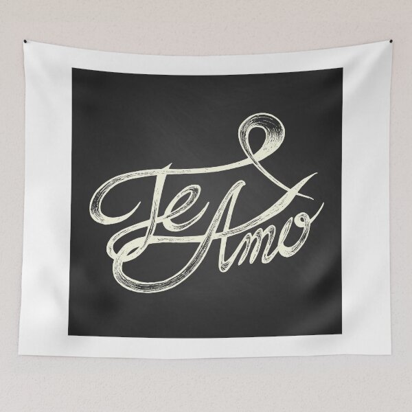 Item preview, Te Amo designed and sold by ONiONAstudio.