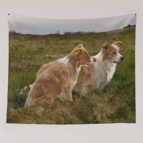Item preview, Border Collies in the field designed and sold by IowaArtist.