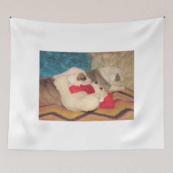 Item preview, Not A Puppy Was Stirring ~ designed and sold by Ginny York.