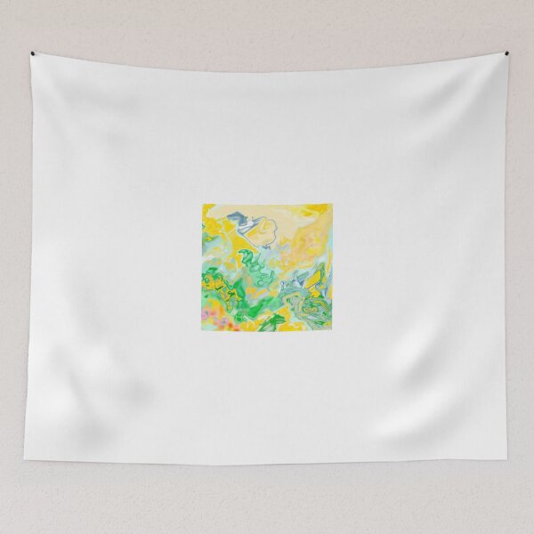 Item preview, yellow and green, ABSTRACT MODERN ART, design decor, gifts designed and sold by ackelly4.